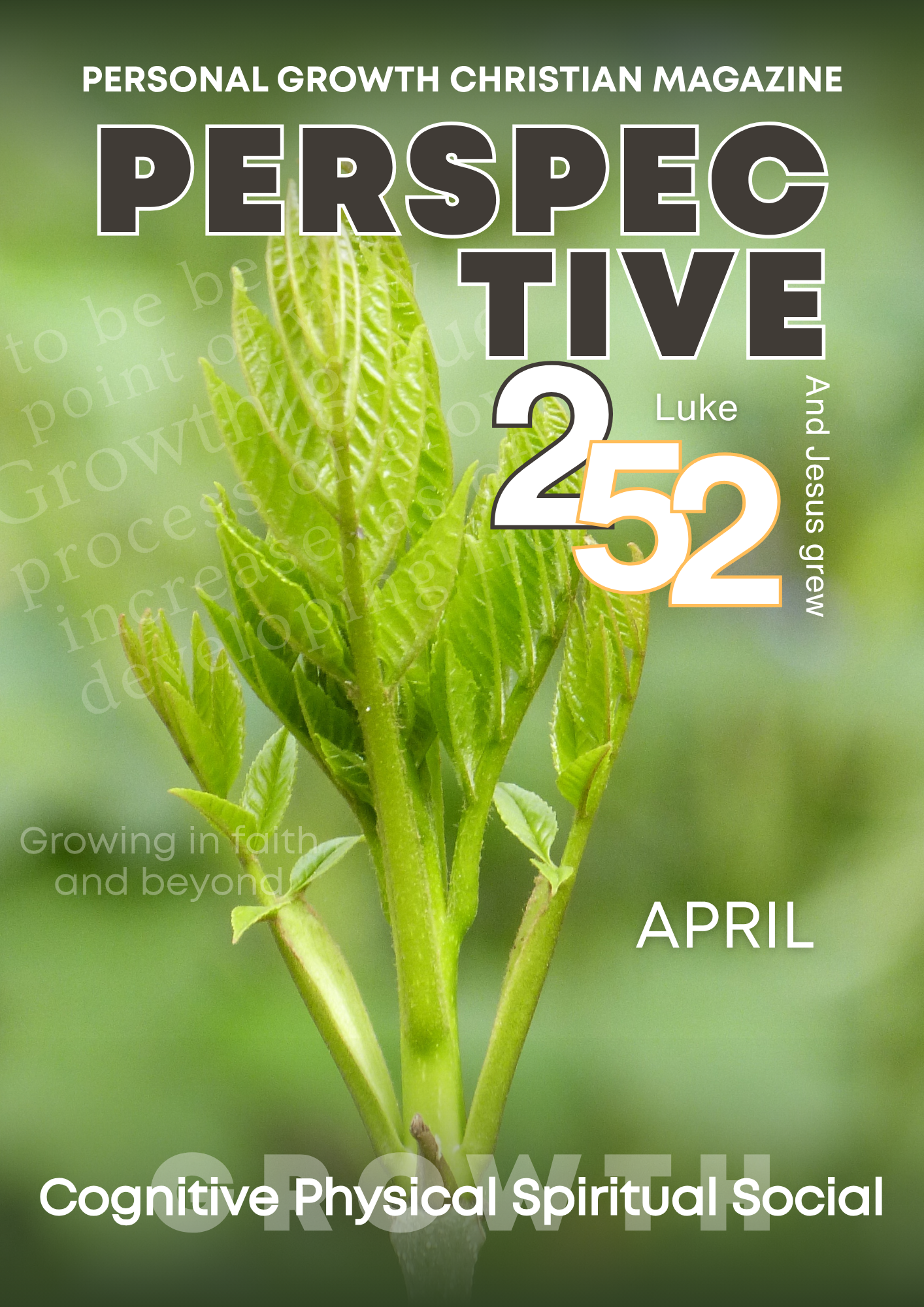 April Edition - Christian Personal Growth Magazine